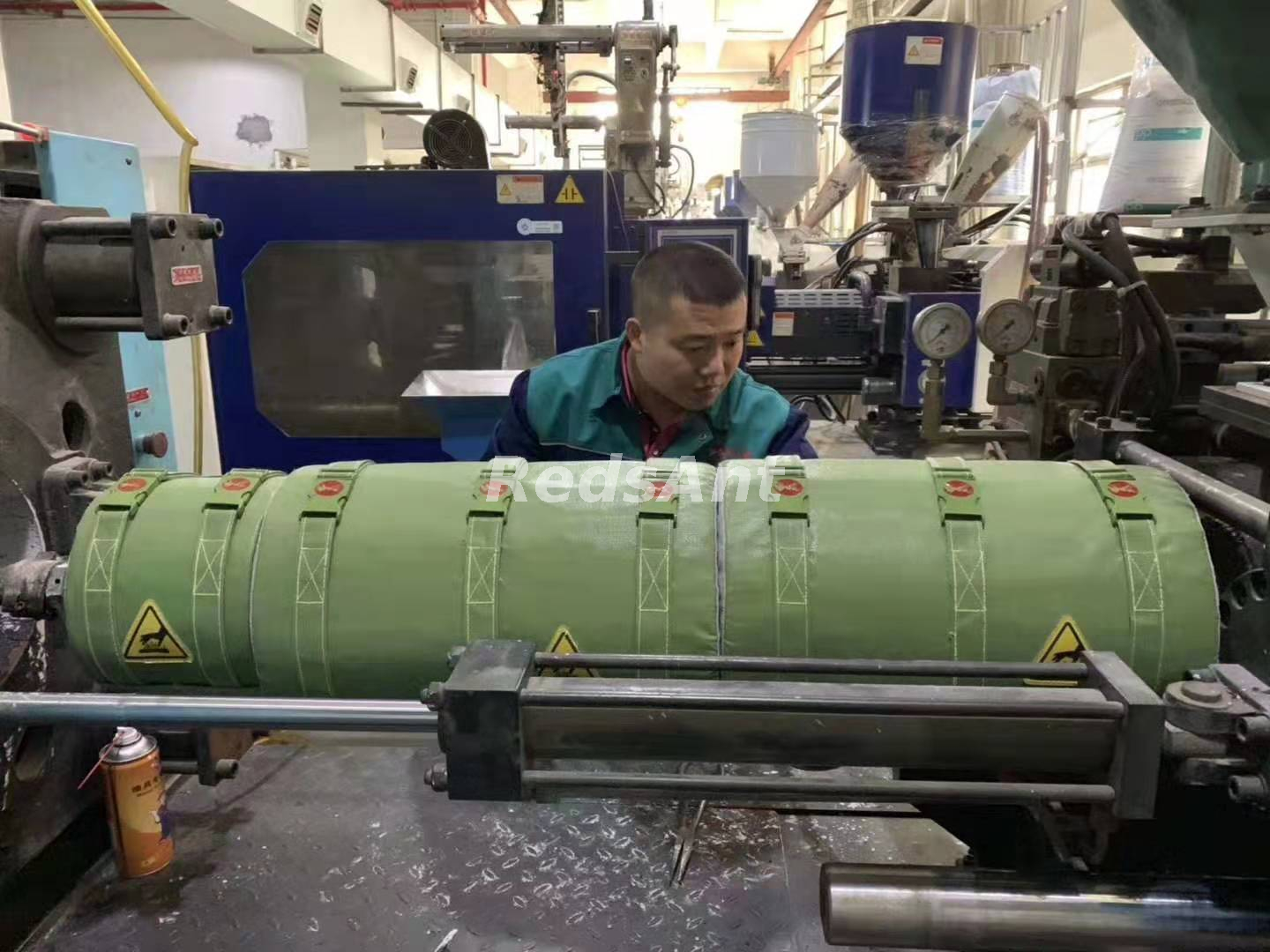 Barrel Thermal Jackets for injection molding machine DongGuan RedsAnt